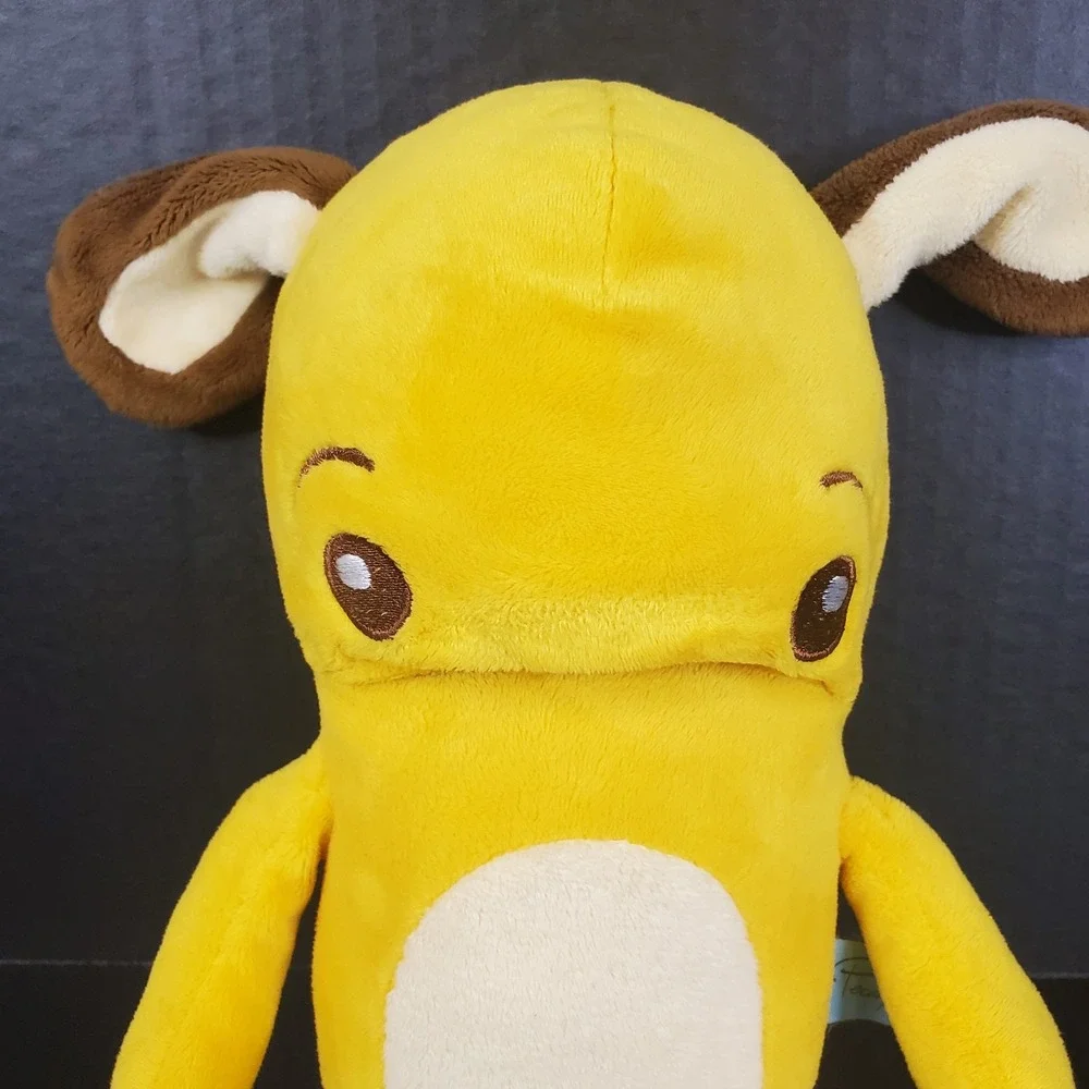 PecanPals Pecan Pals Plush Milo Yellow Stuffed Dog Monster 13
